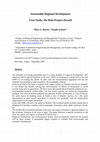 Research paper thumbnail of SUSTAINABLE REGIONAL DEVELOPMENT, CASE STUDY: THE HULA PROJECT (ISRAEL)