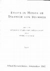 Research paper thumbnail of „O dulcia furta dolique. Zu einem henkellosen Gefäss des Mannheimer Malers“, A.J. Clark / J. Gaunt / B. Gilman, Essays in Honor of Dietrich von Bothmer, Allard Pierson Series 14 (Amsterdam 2002) 187-194