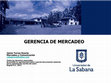 Research paper thumbnail of GERENCIA DE MERCADEO