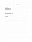 Research paper thumbnail of Standards, Metrics, and Protocols:  The Regulatory Infrastructures of Asian Medical Mobility  (Draft)