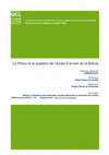 Research paper thumbnail of Le Pérou et la question de l'accès à la mer de la Bolivie