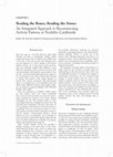 Research paper thumbnail of Reading the Bones, Reading the Stones An Integrated Approach to Reconstructing Activity Patterns at Neolithic Çatalhöyük