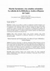 Research paper thumbnail of Martín Sarmiento y los estudios orientales: La edición de la Bibliotheca Arabico-Hispana de Casiri