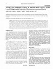 Research paper thumbnail of Toxicity and Antifeedant Activity of Selected Plant Extracts Against Larval Obliquebanded Leafroller, Choristoneura rosaceana (Harris)