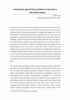 Research paper thumbnail of Philosophical and historical approach to the Ethics in non-human animals