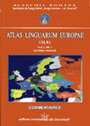 Research paper thumbnail of Atlas Linguarum Europae (ALE). Commentaires et Cartes Linguistiques Europeennes, I, 9