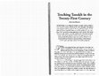 Research paper thumbnail of Teaching Tanakh in the Twenty-First Century