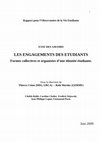 Research paper thumbnail of Engagements des étudiants en France