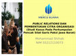 Research paper thumbnail of PR & Pembentukan Citra Organisasi