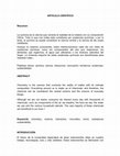 Research paper thumbnail of ARTICULO CIENTIFICO 2 Autoguardado2