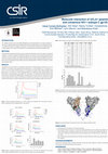 Research paper thumbnail of Molecular interaction of UCLA1 aptamer and consensus HIV-1 subtype C gp120