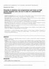 Research paper thumbnail of Diversity in diabetes care programmes and views on high quality diabetes care: are we in need of a standardized framework?