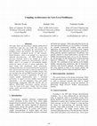 Research paper thumbnail of Coupling architectures for low-level fieldbusses