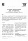 Research paper thumbnail of Microstructural and wettability study of surface pretreated glass fibres