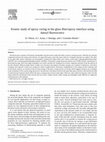 Research paper thumbnail of Kinetic study of the epoxy curing at the silica particles/epoxy interface using the fluorescence of pyrene label