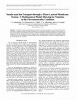 Research paper thumbnail of Steady-state Ion Transport through a Three-Layered Membrane System: A Mathematical Model Allowing for Violation of the Electroneutrality Condition