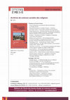 Research paper thumbnail of Aurélien Girard and Bernard Heyberger (eds.), Christians in the Near East [Chrétiens au Proche-Orient], special issue of Archives de sciences sociales des religions, n°171, juillet-septembre 2015.