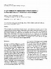 Research paper thumbnail of In vitro techniques for selecting wheat (Triticum aestivum L.) for Fusarium-resistance. I. Double-layer culture technique