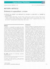 Research paper thumbnail of Prebiotics in aquaculture: a review