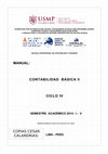 Research paper thumbnail of MANUAL CONTABILIDAD BASICA II 2014 I II 1