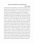 Research paper thumbnail of Lectura de la Transferencia en la escritura de caso