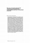 Research paper thumbnail of Naar een convergente toekomst? De ontwikkeling van de Nederlandse werkloosheidsverzekering in internationaal perspectief