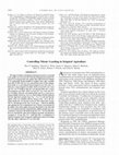 Research paper thumbnail of Controlling Nitrate Leaching in Irrigated Agriculture