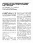 Research paper thumbnail of Disaggregation of single-walled carbon nanotubes (SWNTs) promoted by the ionic liquid-based surfactant 1-hexadecyl-3-vinyl-imidazolium bromide in aqueous solution