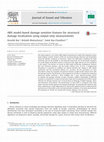 Research paper thumbnail of ARX model-based damage sensitive features for structural damage localization using output-only measurements