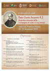 Research paper thumbnail of La formazione aquilana e i primissimi anni romani di Giuseppe Valeriano pittore: prolegomena dell'arte gesuita in Convegno Internazionale di Studi "Padre Claudio Acquaviva S.J. Preposito Generale della Compagnia di Gesù e il suo tempo" Atri, Palazzo Ducale 21-22 novembre 2015