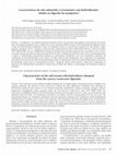 Research paper thumbnail of Características do solo submetido a tratamentos com biofertilizantes obtidos na digestão da manipueira