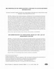 Research paper thumbnail of Recomendação de fertilizantes com base na lei do retorno decrescente. Recommendation of fertilizers based on the law of diminishing return