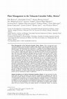 Research paper thumbnail of Plant Management in the Tehuacán-Cuicatlán Valley, Mexico1