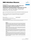 Research paper thumbnail of Usefulness of real time PCR for the differentiation and quantification of 652 and JP2 Actinobacillus actinomycetemcomitans genotypes in dental plaque and saliva