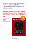 Research paper thumbnail of Agmatine, by Improving Neuroplasticity Markers and Inducing Nrf2, Prevents Corticosterone-Induced Depressive-Like Behavior in Mice