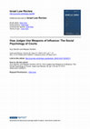 Research paper thumbnail of How Judges Use Weapons of Influence: The Social Psychology of Courts