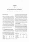 Research paper thumbnail of Caracterizacion mecanica