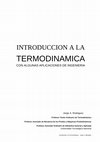 Research paper thumbnail of Intro a la Termodinámica, Con Aplicaciones de Ingeniería PDF