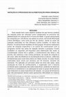 Research paper thumbnail of NATAÇÃO E O PROCESSO DE ALFABETIZAÇÃO PARA CRIANÇAS