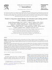 Research paper thumbnail of Trends in long-term opioid therapy for noncancer pain among persons with a history of depression