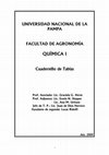 Research paper thumbnail of Cuadernillo de tablas