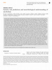 Research paper thumbnail of Genetic risk prediction and neurobiological understanding of alcoholism