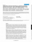 Research paper thumbnail of Independent centromere formation in a capricious, gene-free domain of chromosome 13q21 in Old World monkeys and pigs