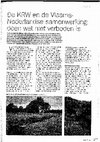 Research paper thumbnail of De KRW en de Vlaams-Nederlandse samenwerking: doen wat niet verboden is