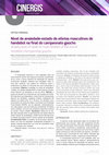 Research paper thumbnail of Nível de ansiedade-estado de atletas masculinos de handebol na final do campeonato gaúcho