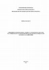 Research paper thumbnail of A Presidência Institucional: o papel e a atuação da Casa Civil na coordenação e no monitoramento das políticas públicas do Governo Lula (2003-2010) - Dissertação de Mestrado