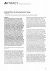 Research paper thumbnail of An/Aesth/Ethics: the ethical potential of design