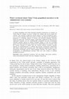 Research paper thumbnail of What's Territorial About China? From geopolitical narratives to the ‘administrative area economy’