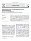 Research paper thumbnail of Small-deformation rheology investigation of rehydrated cell wall particles–xanthan mixtures