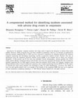 Research paper thumbnail of A computerized method for identifying incidents associated with adverse drug events in outpatients